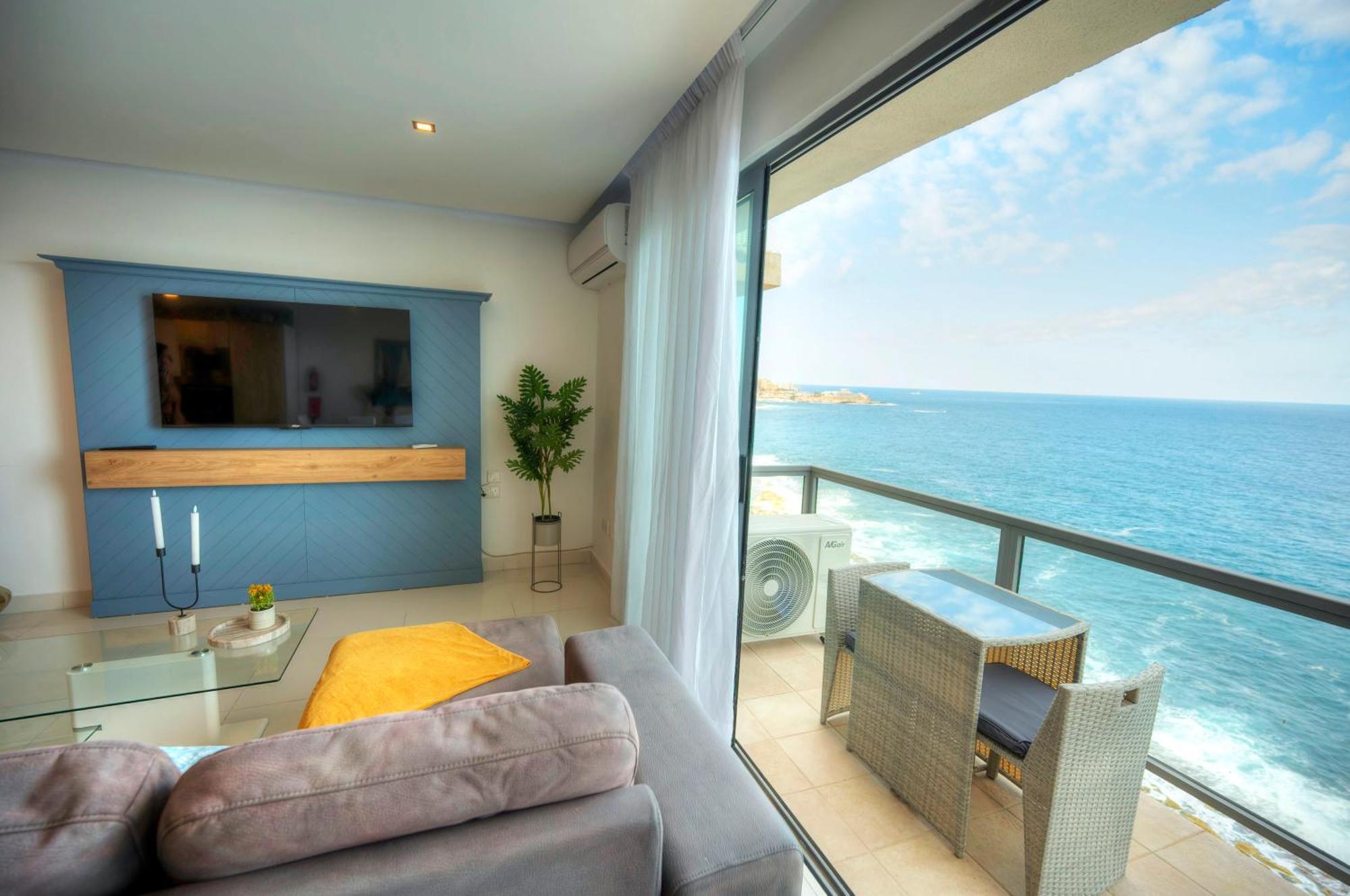 Modern, Large 3Bedroom, Spectacular Views Goslm-9 スリーマ エクステリア 写真